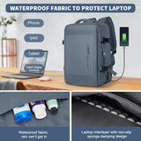 40LWaterproof Laptop Travel Backpack