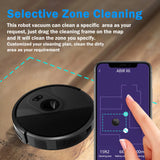 Smart Robot Vacuum, Floor Mop, and Carpet Washing