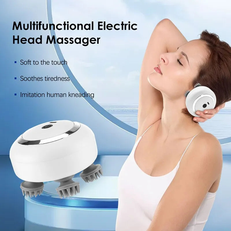 Electric Multi Claw Head and Neck Massager