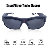 Smart Music Glasses Mini Camera with Bluetooth Earphones