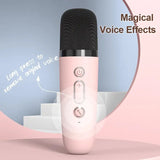 Mini Karaoke Machine Wireless Microphone Bluetooth for Kids