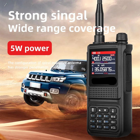 Ham Two Way Radio Station 256CH Air Band Walkie Talkie