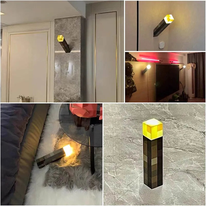 11inch Brownstone Torch Light LED Night Light USB