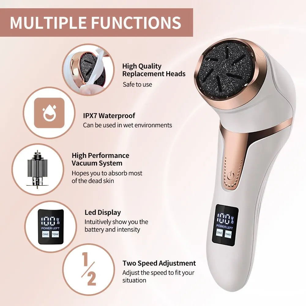 Portable Foot Callus Remover Rechargeable