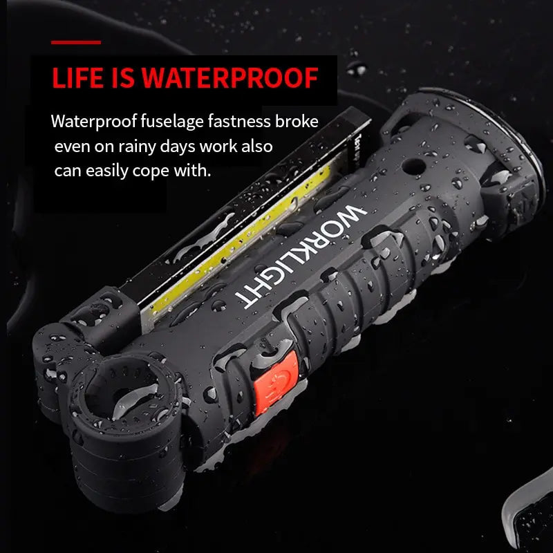 Cob Work Light Led Inspection Multifunction Light Folding