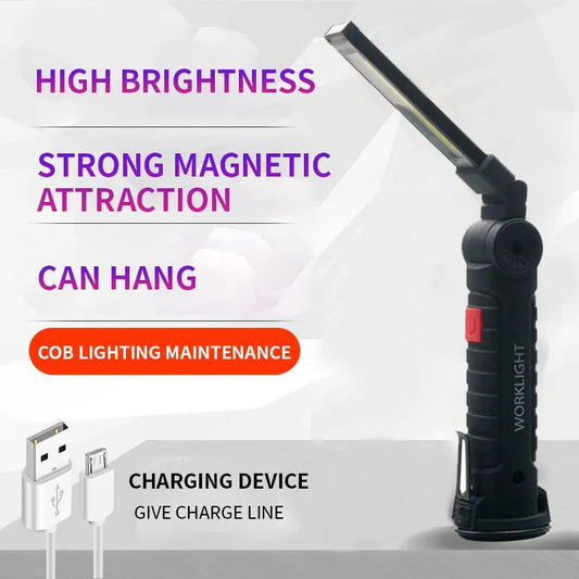 Cob Work Light Led Inspection Multifunction Light Folding