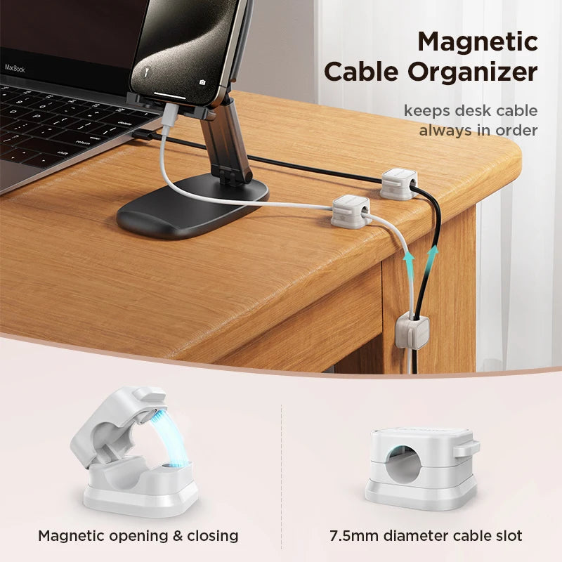 Magnetic Cable Clip Cord Holder