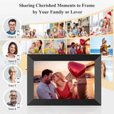 Smart Digital Picture Frame with 1280x800 IPS HD Touch Screen