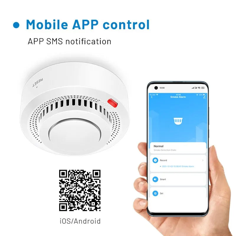 Smart Smoke Detector Home Security System