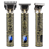 Dragon/Buddha Electric Barber Shaver with LCD