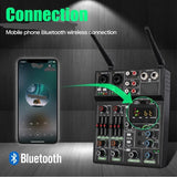 Wireless Microphone USB Sound Table Bluetooth Console