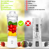 Personal Portable Electric Juicer Blender 600ML