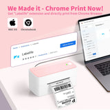 Bluetooth Thermal Label Printer Shipping Label Printer for iOS Android Mac