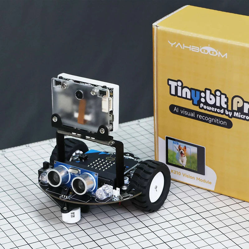 Kid's DIY Programming Educational AI K210 Smart Robot Car