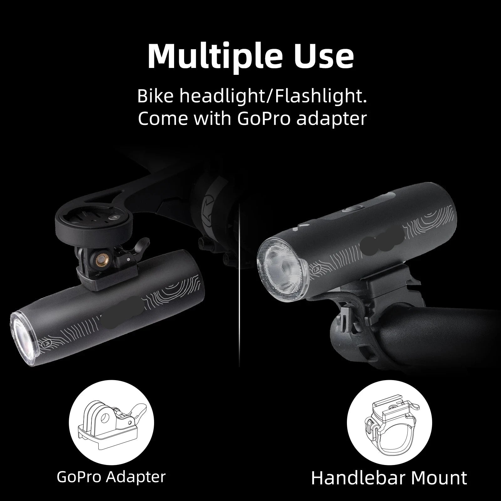 Bike Light XL1200 Waterproof Headlight