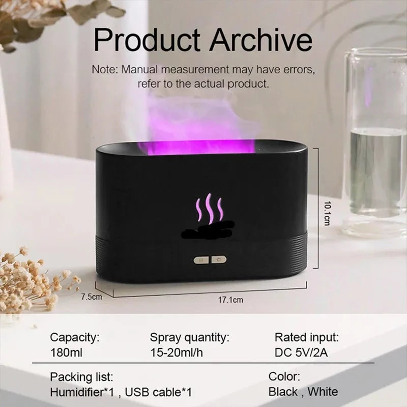 LED Essential Oil Diffuser Air Humidifier