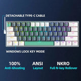 K500-B61W Wireless Mechanical Gaming Keyboard