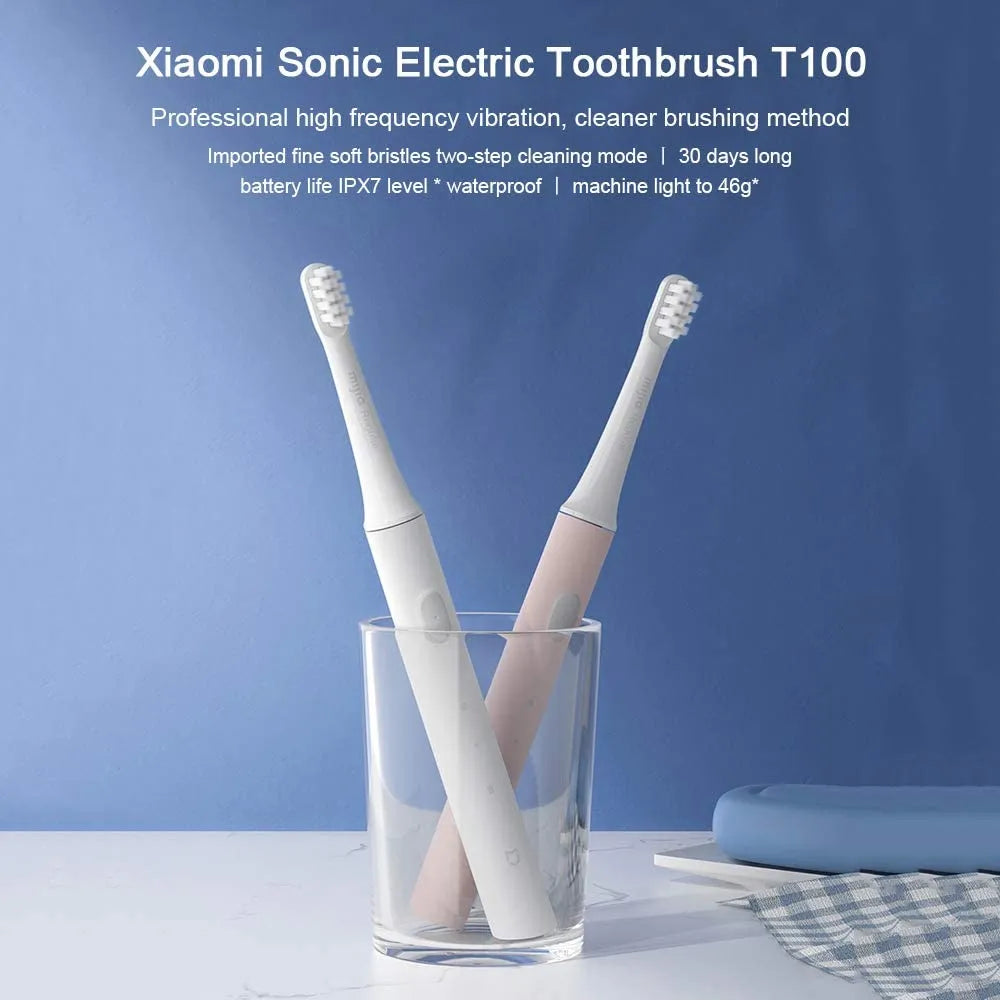 Smart Sonic Toothbrush IPX7 Waterproof