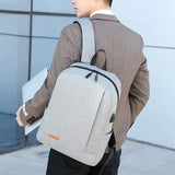 Men's 15.6" Computer USB Charging Backpack