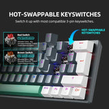 K500-B61W Wireless Mechanical Gaming Keyboard