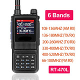 Ham Two Way Radio Station 256CH Air Band Walkie Talkie