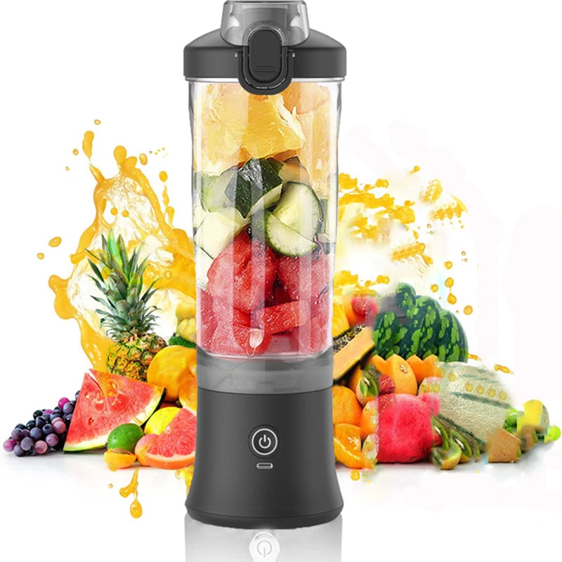 Personal Portable Electric Juicer Blender 600ML