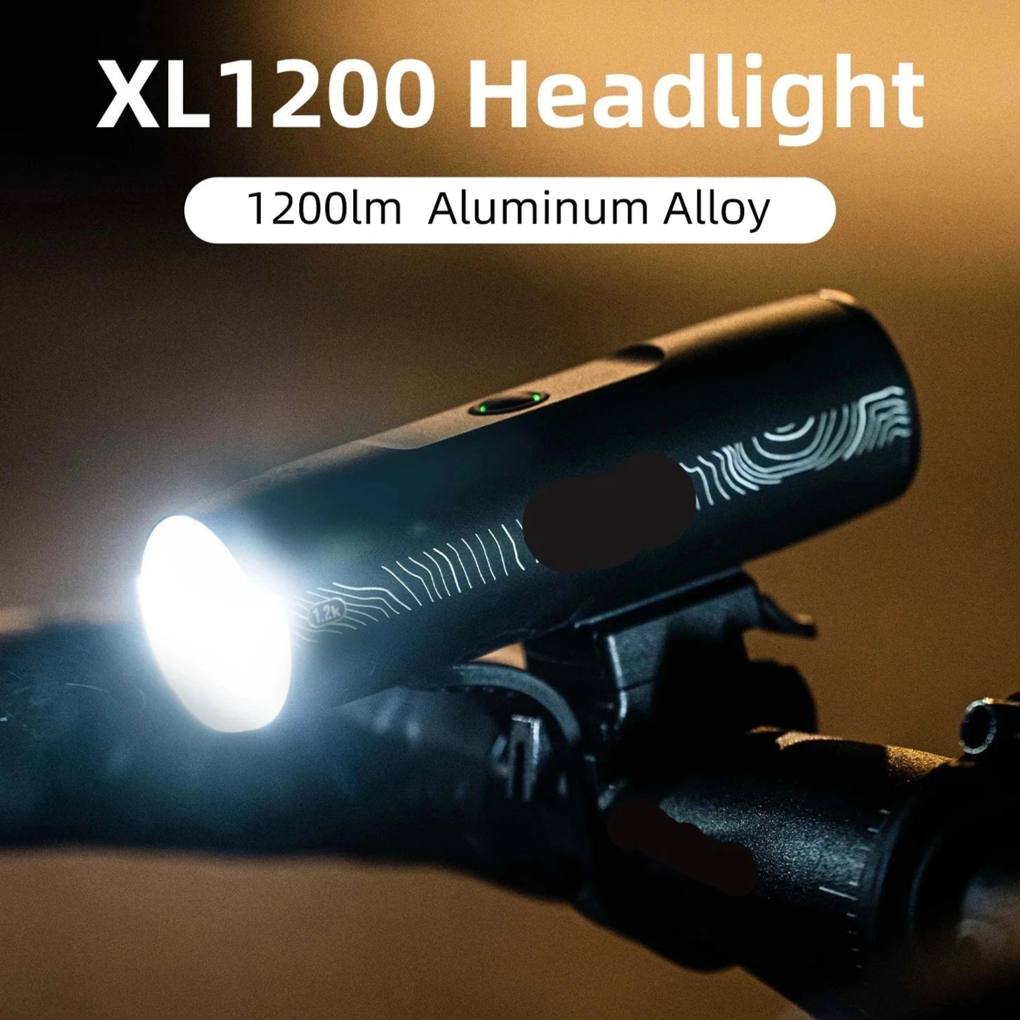 Bike Light XL1200 Waterproof Headlight