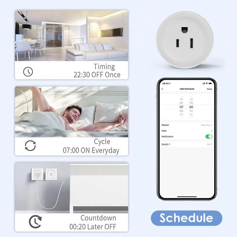 Smart Outlet for Smart Home Appliances with Alexa Google