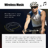 Smart Music Glasses Mini Camera with Bluetooth Earphones