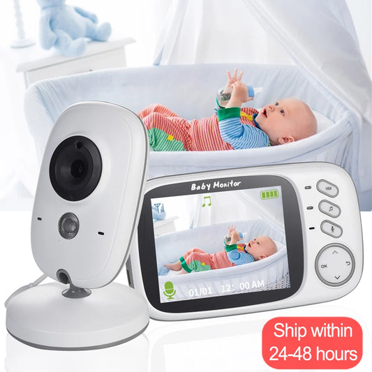 LCD Baby Monitor with 3.2" Camera Talk Night Vision