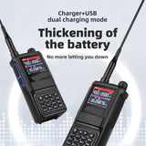 Ham Two Way Radio Station 256CH Air Band Walkie Talkie