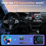 Bluetooth Car Adapter with Transmitter