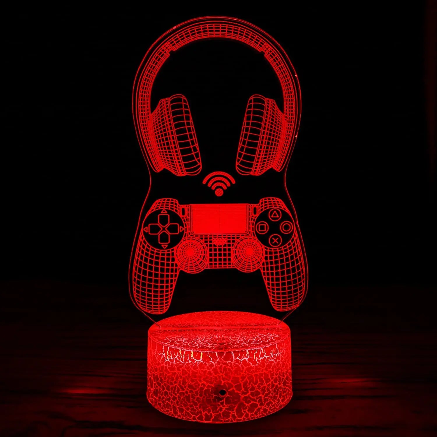 Gamepad Night Light 3D Illusion Lamp